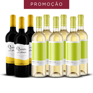 Pack: 3 Quinta da Cabaça Tinto + 6 TBR Branco